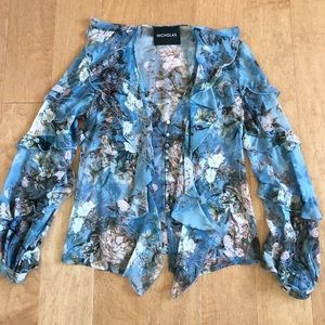 Nicholas floral shirt